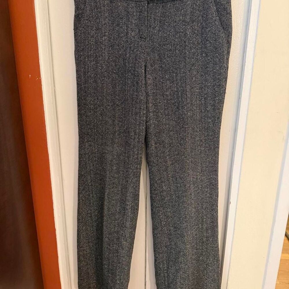 Ann-taylor Women's Grey and Blue Trousers